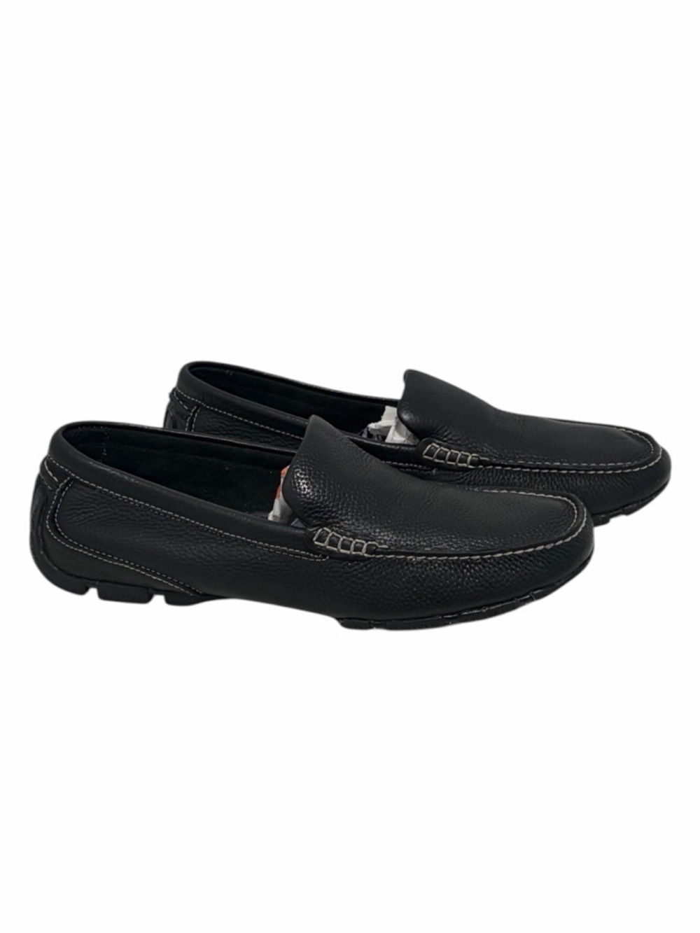 GBX Black Leather Driving Moccassins Loafers Slip Ons - New - Men’s 13